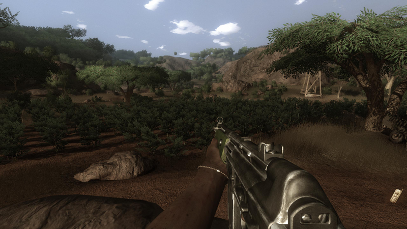 In Far Cry 2, you’re basically just a dude with a couple guns and a map (and malaria).